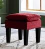 Vodoo Stool In Blood Maroon Colour