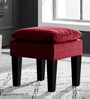 Vodoo Stool In Blood Maroon Colour