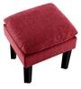 Vodoo Stool In Blood Maroon Colour
