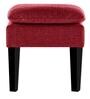 Vodoo Stool In Blood Maroon Colour