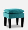 Vodoo Fabric Stool In Sea Green Colour
