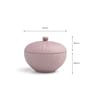 Vogue Bowl with Lid Coupe set of 4 Quicksand