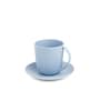 Vogue Cup & Saucer Conical set of 4 Sky