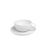 Vogue Cup & Saucer Coupe Set of 4 Cloud