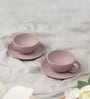 Vogue Cup & Saucer Coupe Set of 4 Quicksand