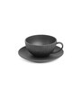 Vogue Cup & Saucer Coupe Set of 4 Stone