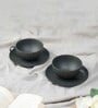 Vogue Cup & Saucer Coupe Set of 4 Stone