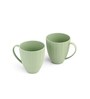 Vogue Mug 400ml Diamond set of 2 -Moss