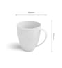 Vogue Mug 400ml Diamond set of 2 Cloud