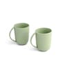 Vogue Mug 450ml Conical set of 2 Moss