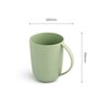Vogue Mug 450ml Conical set of 2 Moss