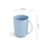 Vogue Mug 450ml Conical set of 2 Sky
