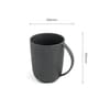 Vogue Mug 450ml Conical set of 2 Stone