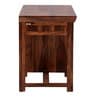 Alkham Sheesham Wood Writing Table In Rustic Teak Finish