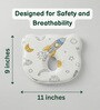 White Space Print Baby Pillow