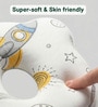 White Space Print Baby Pillow