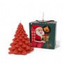 Christmas Candle Red Tree with Gift Box Red Rose