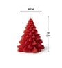 Christmas Candle Red Tree with Gift Box Red Rose