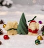 Christmas Candle Trio Gift Set of 3 Leaf Tree, Santa & Snowflake in Premium Gift Box Spicy & Woody Theme
