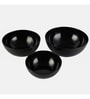 VOIDROP Melamine Air Tight Storage Bowl Set with Lids, 3 Piece Set (Stock & Seal Wooden) (1 x 550ml, 1 x 1200ml, 1 x 2200ml) Off White
