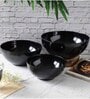 VOIDROP Melamine Air Tight Storage Bowl Set with Lids, 3 Piece Set (Stock & Seal Wooden) (1 x 550ml, 1 x 1200ml, 1 x 2200ml) Off White