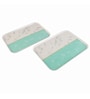 VOIDROP Melamine Serving Tray Decorative Kitchen Organizer Breakfast, Serving Tray Home D cor Serving Tray Light Green Serving Tray for Home (Blue)