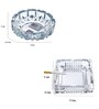 Transparent  Heavy Glass (Set of 2) Ashtray