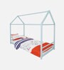 Volans Metal Kids Canopy Beds in Blue Colour