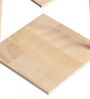 Volga 3 Shelf Floor Lamp In Solid Wood & Natural Wood Color Base