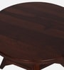 Volga End Table In Sheesham Wood Walnut Finish