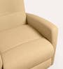 Volga Leather 1 Seater Motorized Recliner  In Cappuccino Colour With Swivel, Rocker and USB Port