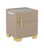 Volt Smart Bedside Table In Beige Finish