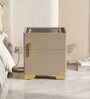Volt Smart Bedside Table In Beige Finish