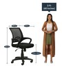 Voom Ergonomic Chair in Black Colour