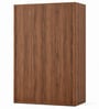 Voom Grey Colour Cabinet In Walnut Finish