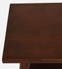 Vora Sheesham Wood End Table In Walnut Finish