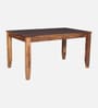 Vosges Sheesham Wood 6 Seater Dining Set In  Provincial Teak Finish