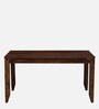 Vosges Sheesham Wood 6 Seater Dining Table In Scratch Resistant Walnut Finish