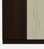 Vurv 3 Door Wardrobe In Cola Rain Colour
