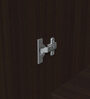 Vurv 3 Door Wardrobe In Cola Rain Colour