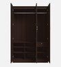 Vurv 3 Door Wardrobe In Cola Rain Colour