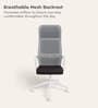 Vurv Mesh Ergonomic Chair in Black Ink Finish