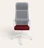 Vurv Mesh Ergonomic Chair in Milan Red Finish