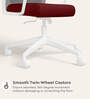 Vurv Mesh Ergonomic Chair in Milan Red Finish