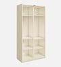 Vurv Steel 2 Door Sliding Wardrobe In Sapphire Blue Colour