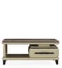 Vyne Marble Top Coffee Table In Light Brown Colour