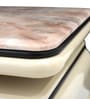 Vyne Marble Top Coffee Table In Light Brown Colour