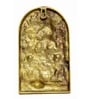 Vyom Shop Yellow Brass Sarangpur Hanuman Statue