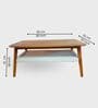 Vyut 2-Tier Centre Table In Honey Gold Finish