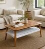 Vyut 2-Tier Centre Table In Honey Gold Finish
